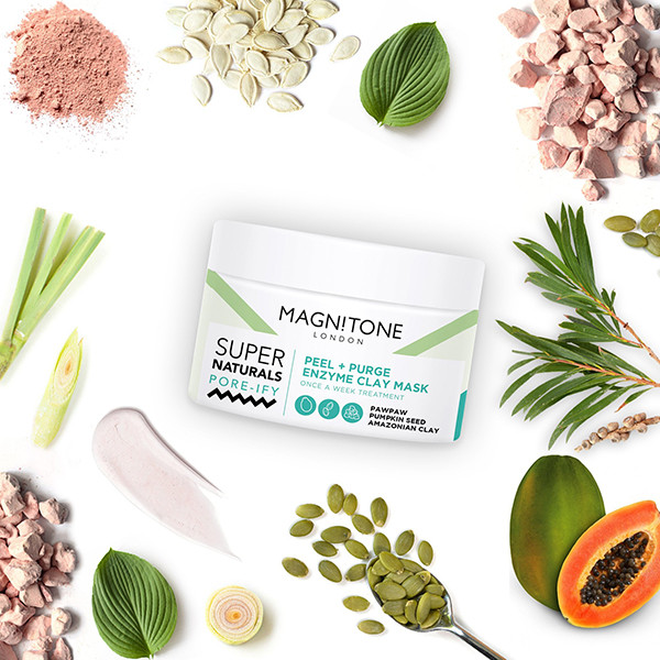 Magnitone SuperNaturals Pore-Ify Peel & Purge Amazonian Clay Mask