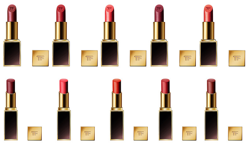 Новые оттенки помад Tom Ford
