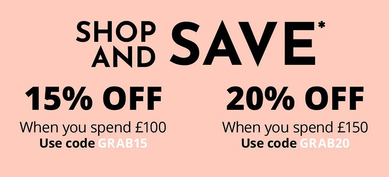 Скидки 15% и 20% на FeelUnique Скидки 15% и 20% на FeelUnique