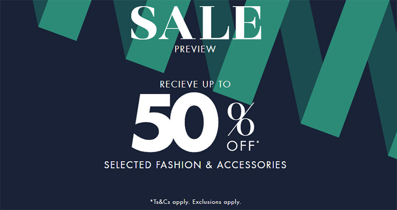 Скидки до 50% на Harvey Nichols