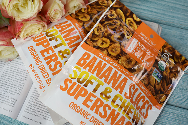Made in Nature Organic, Banana Slices Soft & Chewy Supersnacks