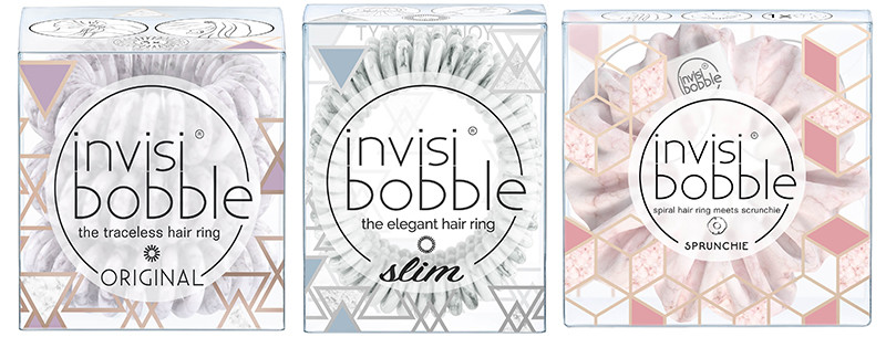 «Мраморная» коллекция от Invisibobble
