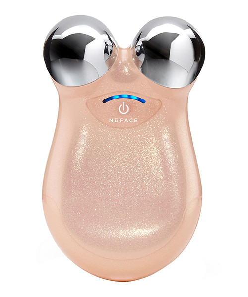 NuFace Mini Facial Toning Device Champagne Shimmer
