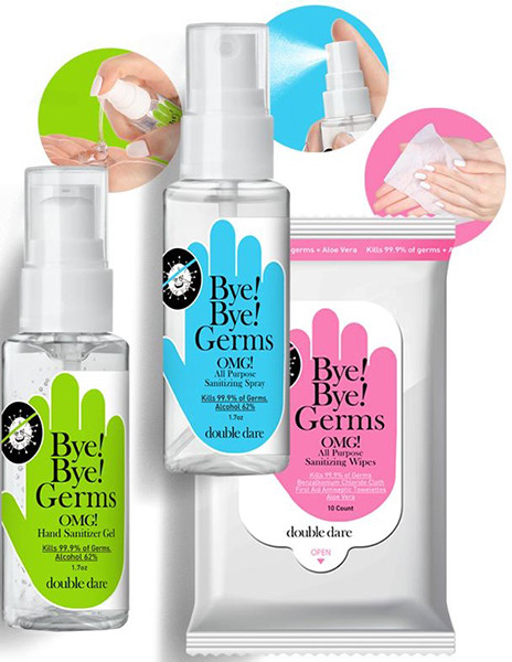 Double Dare OMG! Bye Bye Germs Sanitizing Essential Kit