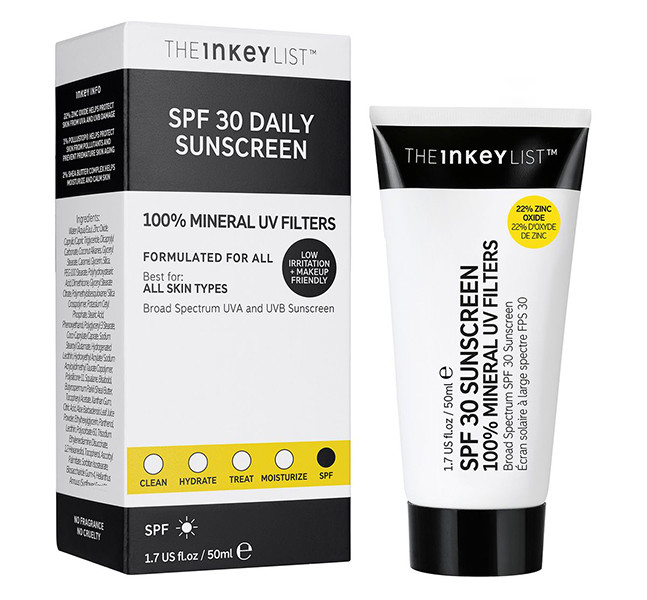 The Inkey List SPF 30 Daily Sunscreen