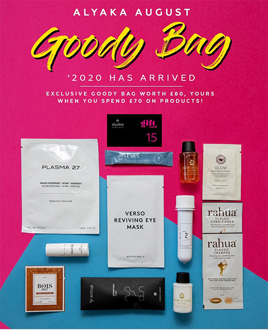 Alyaka August Goody Bag 2020