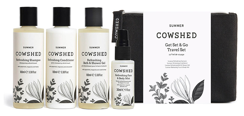 Cowshed Summer Limited Edition Get Set and Go Travel Set