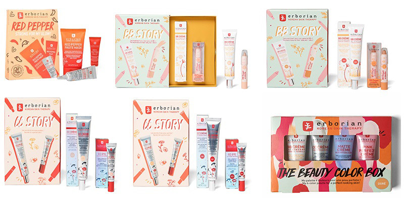 промо-наборы erborian