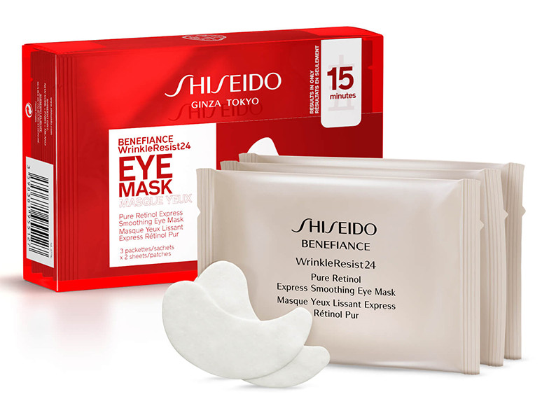 Shiseido Benefiance wrinkle resist Eye Mask Trio