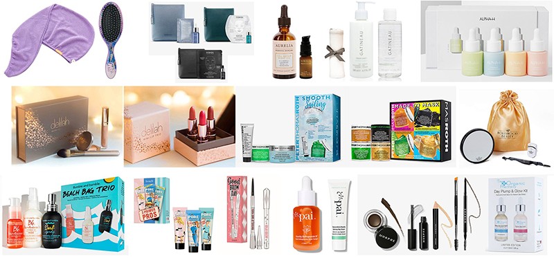 промо-наборы Aquis, WetBrush, Aurelia Skincare, Delilah, Gatineau, Alpha H, 111Skin, Peter Thomas Roth, Hollywood Browzer, Benefit, Morphe, Pai, The Organic Pharmacy