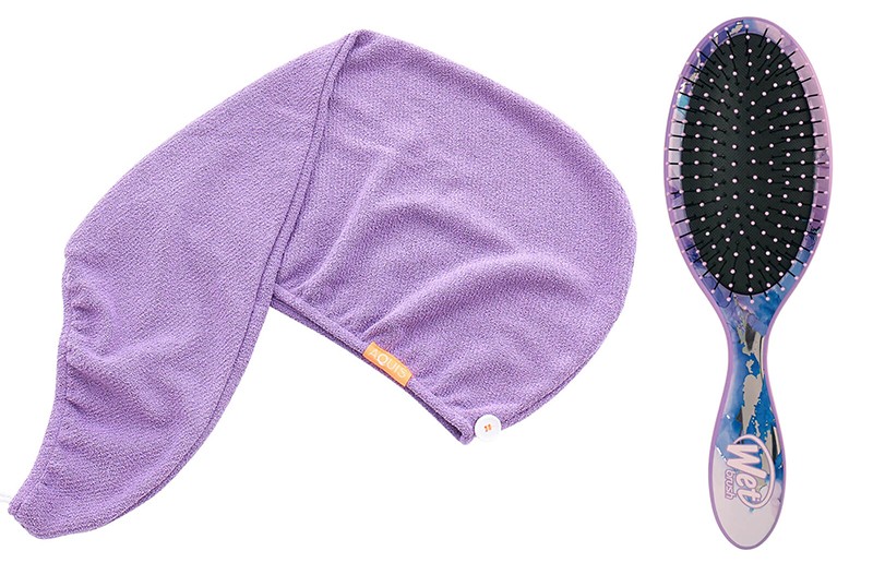WetBrush x Aquis Bundle Purple