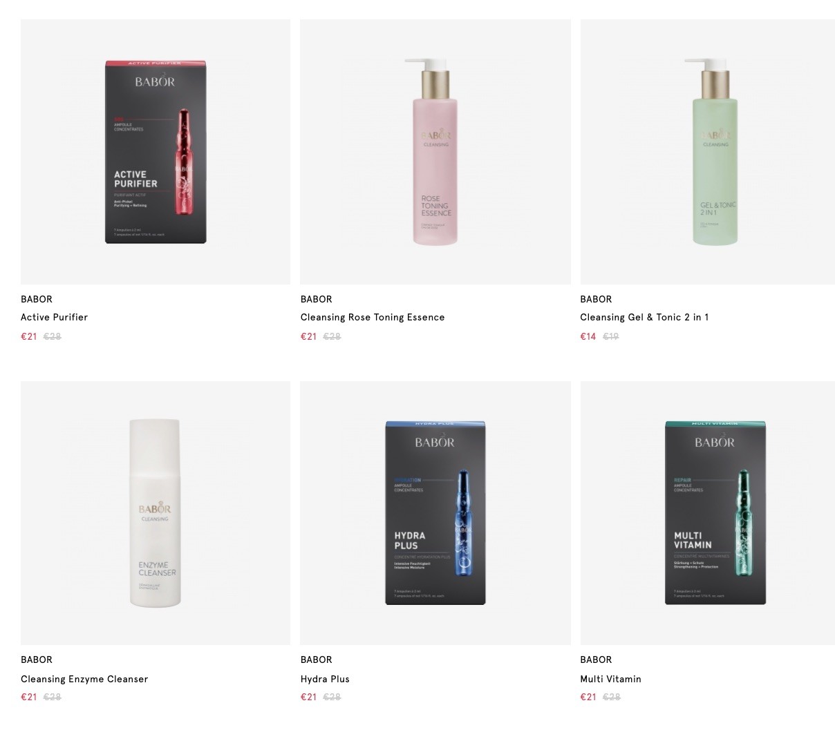 скидка 25% на Babor скидка 25% на Babor