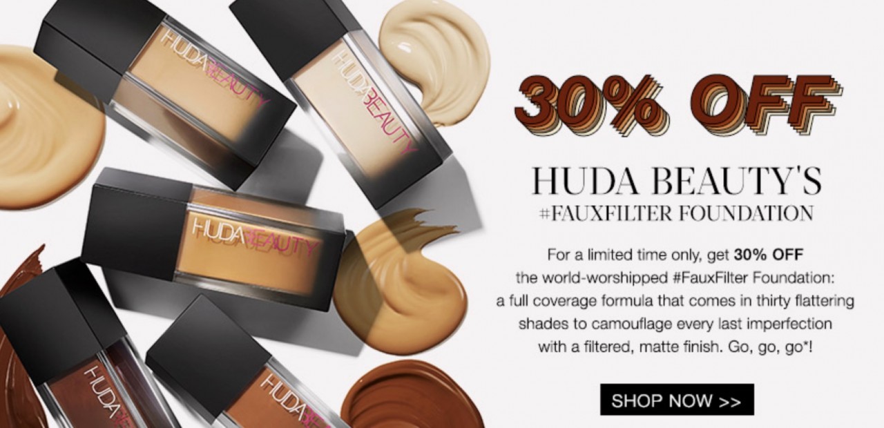 Huda Beauty #FauxFilter Foundation