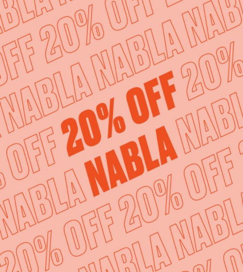 скидка 20% на Nabla