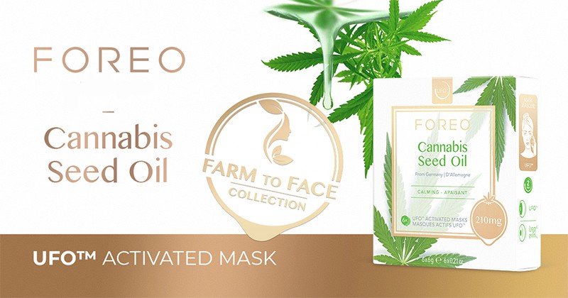Foreo Cannabis Seed Oil Ufo-Activated Calming Mask