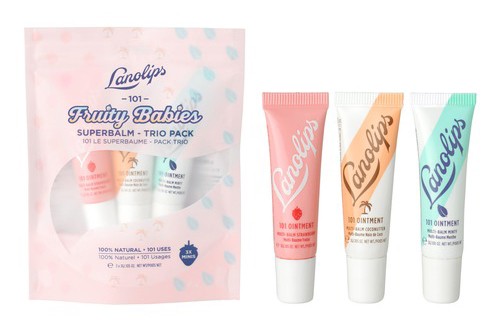 Lanolips Fruity Babies Trio Set