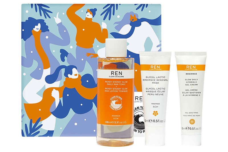 Ren Clean Skincare Glow To Go Trio