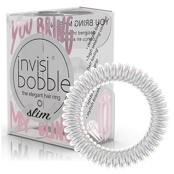 Invisibobble Slim Hair Ties Sparks Flying You Bring my Bling