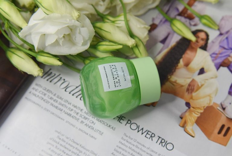 Glow Recipe Avocado Melt Retinol Eye Sleeping Mask мой отзыв Beauty