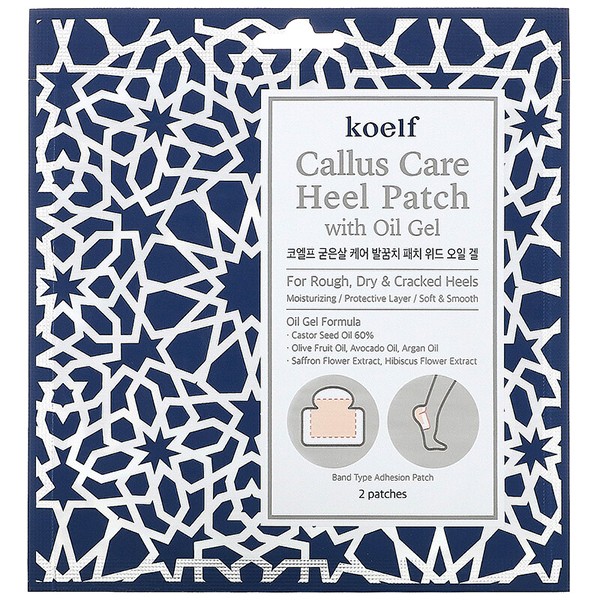 Koelf Callus Care Heel Patch with Oil Gel