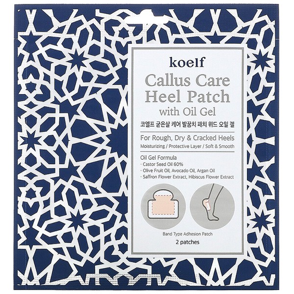 Koelf Callus Care Heel Patch with Oil Gel