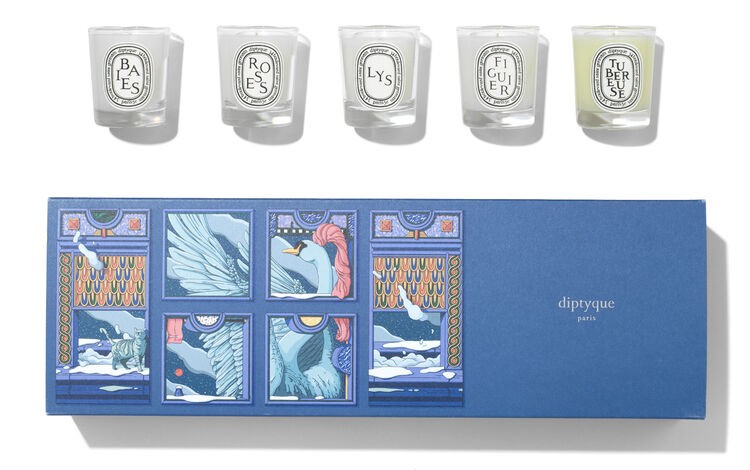 Diptyque Set of 5 Mini Candles