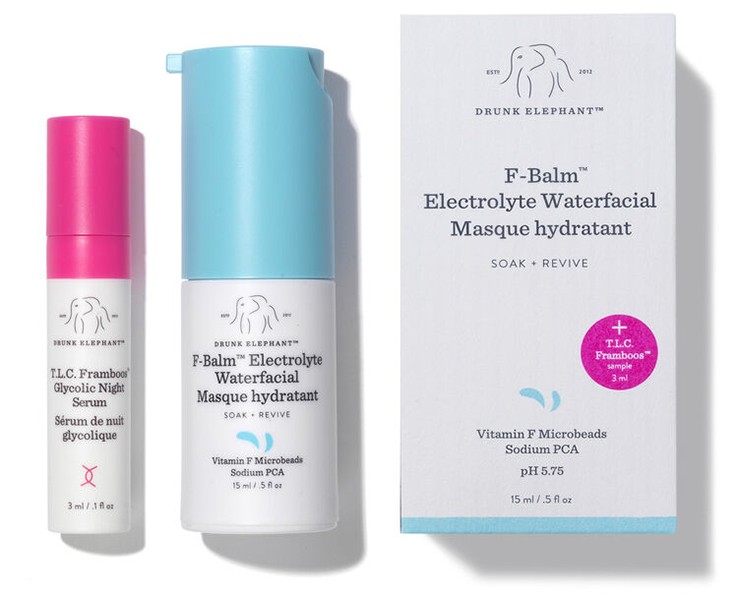 Drunk Elephant F-Balm Electrolyte Waterfacial Midi with TLC