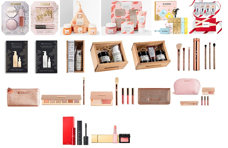 Рождественские лимитированные наборы Fenty, Skinceuticals, Starskin, Sunday Rain, Ecooking, Nars, Laura Mercier и Sigma 2020