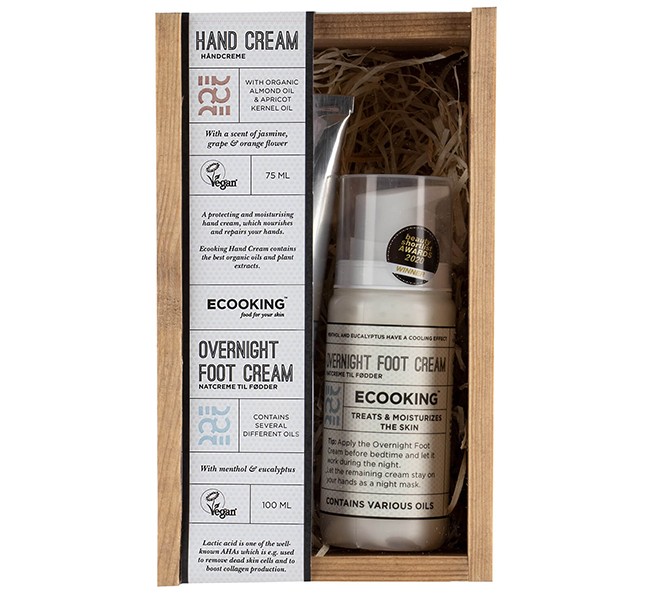 Ecooking Christmas Hand Cream and Overnight Foot Cream Set