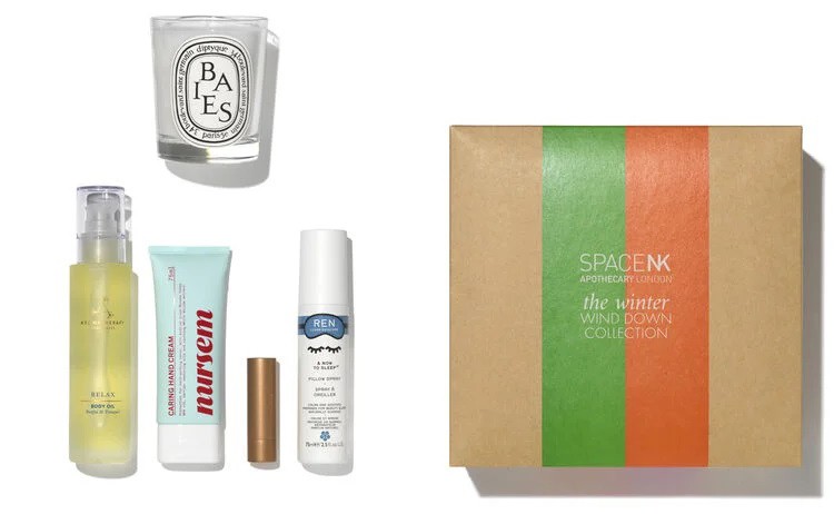 Space NK Winter Wind Down Collection Christmas Box