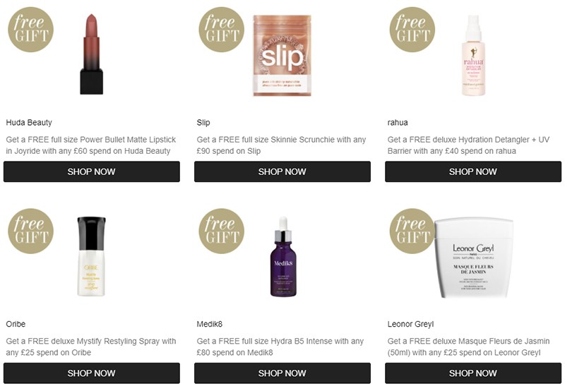 Подарки на CultBeauty Подарки на CultBeauty