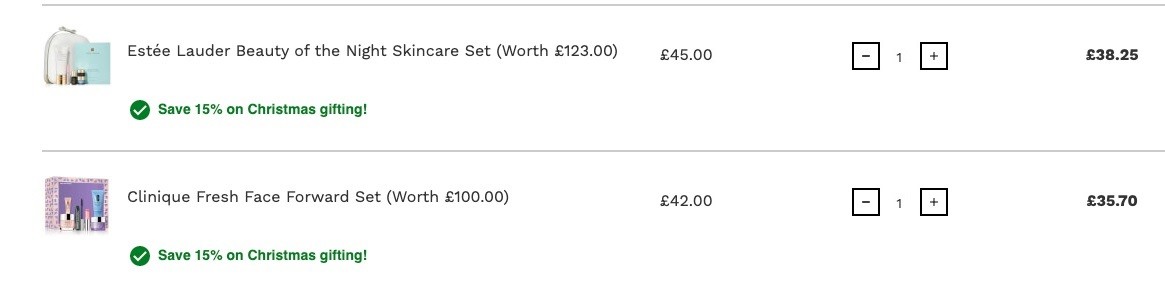 скидка на наборы на LookFantastic