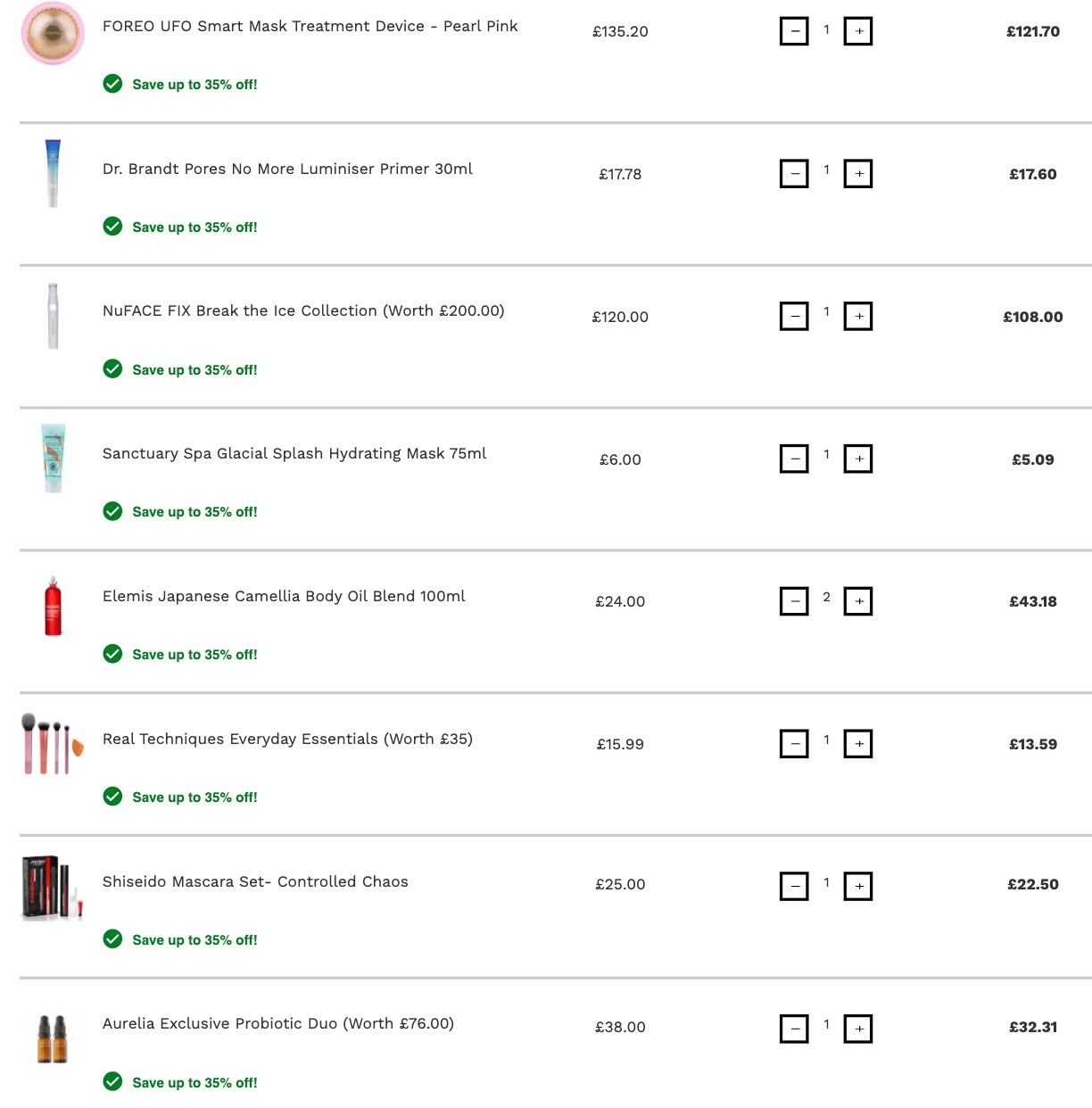 Скидки на LookFantastic Скидки на LookFantastic