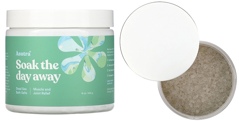 Asutra Soak The Day Away Dead Sea Bath Salts Muscle & Joint Relief