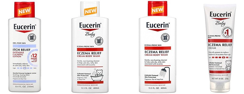 Новинки Eucerin на Iherb