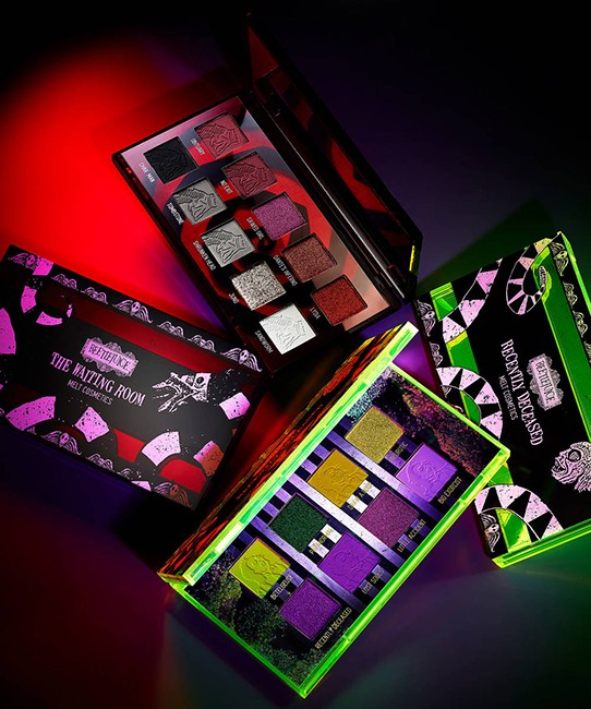 Палетки от Melt Cosmetics X Beetlejuice