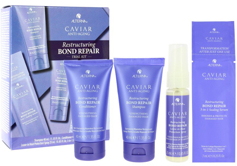 Alterna Caviar Restructuring Bond Repair Consumer Trial Kit Minis