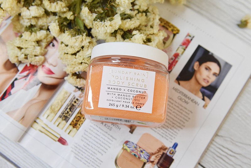 Sunday Rain Mango + Coconut Polishing Body Scrub