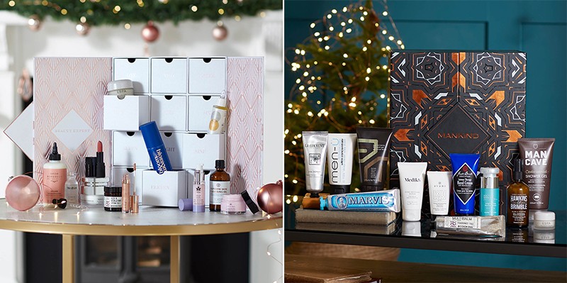 Скидка 31% на адвенты Beauty Expert и Mankind