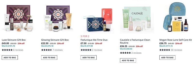 Распродажа на Feelunique
