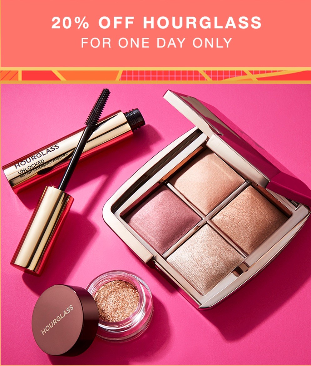 Скидка 20% на Hourglass на Cult Beauty Скидка 20% на Hourglass на Cult Beauty
