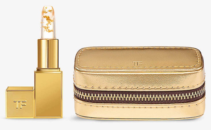 Tom Ford 24k Lip Blush And Leather Lip Case Set