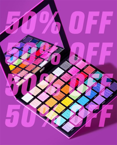 Скидка 50% на палетки BeautyBay Скидка 50% на палетки BeautyBay