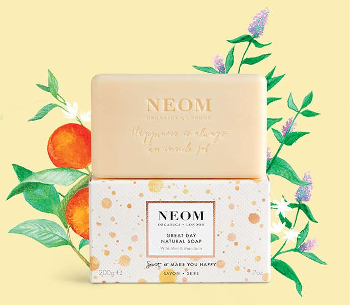 Neom Great Day Natural Soap