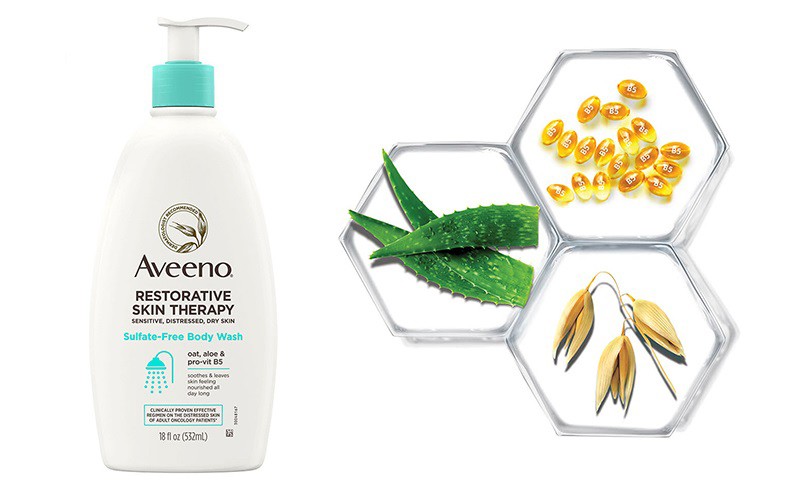 Aveeno Restorative Skin Therapy Sulfate-Free Body Wash