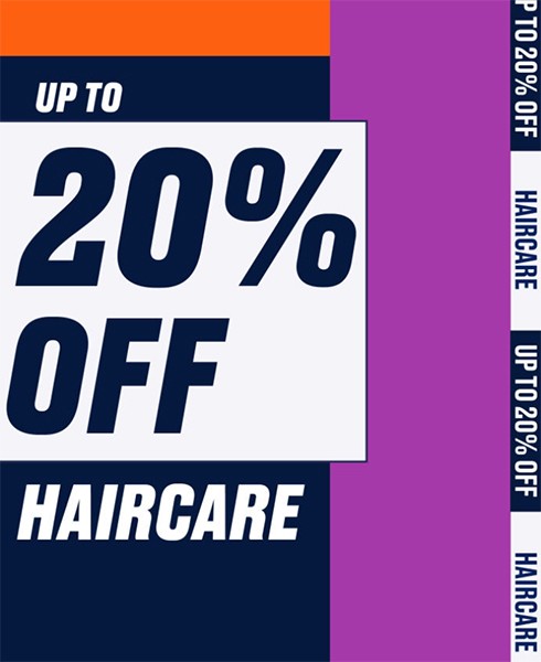 скидка 20% на раздел Haircare на BeautyBay