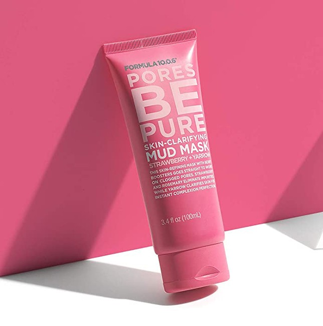 Formula 10.0.6 Pores Be Pure Skin-Clarifying Mud Mask Strawberry + Yarrow