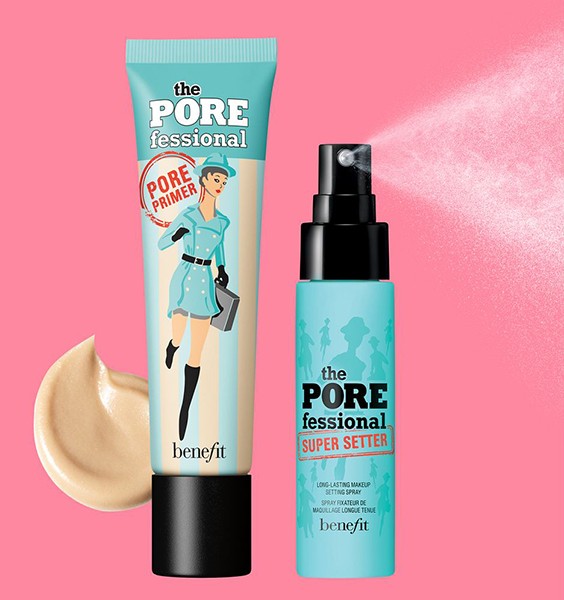 Benefit Prime & Super Setter Deal Porefessional Face Primer & Setting Spray Duo