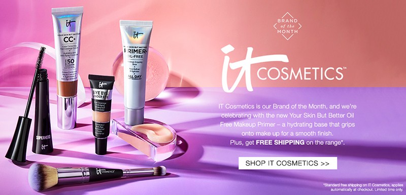 IT Cosmetics – бренд месяца на Cult Beauty