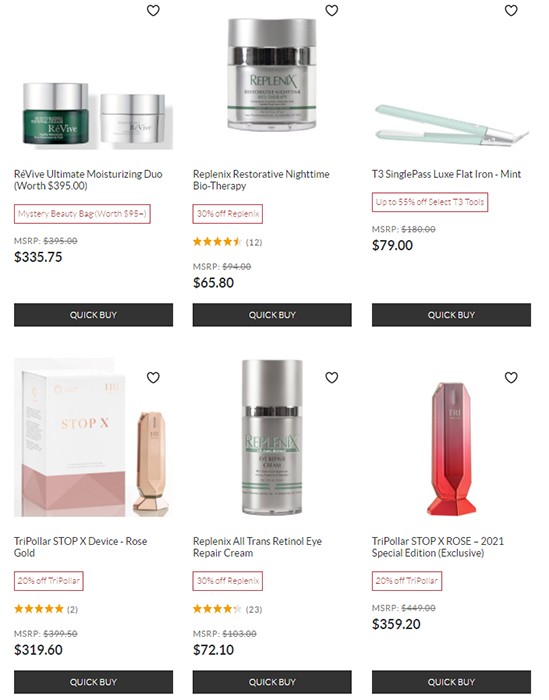 Скидки на SkinStore